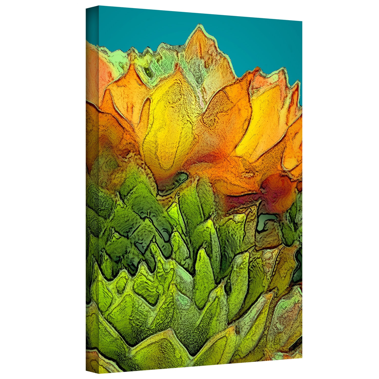 Wexford Home Sunset at Big Sur Premium Gallery Wrapped Canvas, 24 inch x 36 inch - Ready to Hang