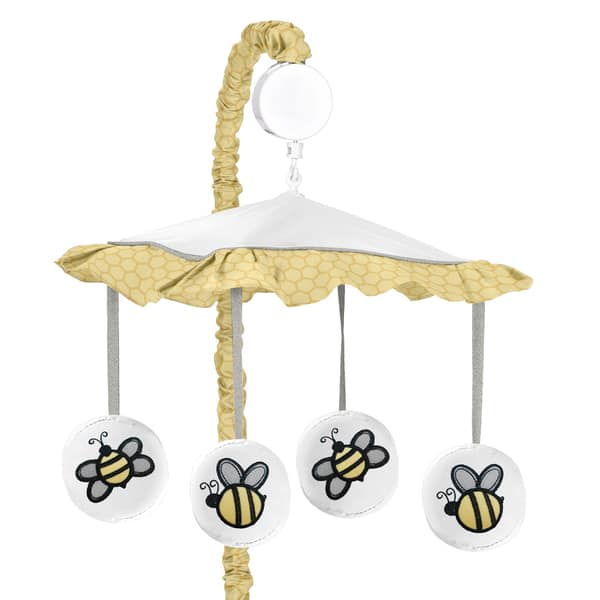 Sweet Jojo Designs Honey Bumble Bee Crib Mobile - Bed Bath & Beyond ...