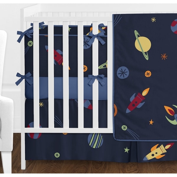space crib bedding set
