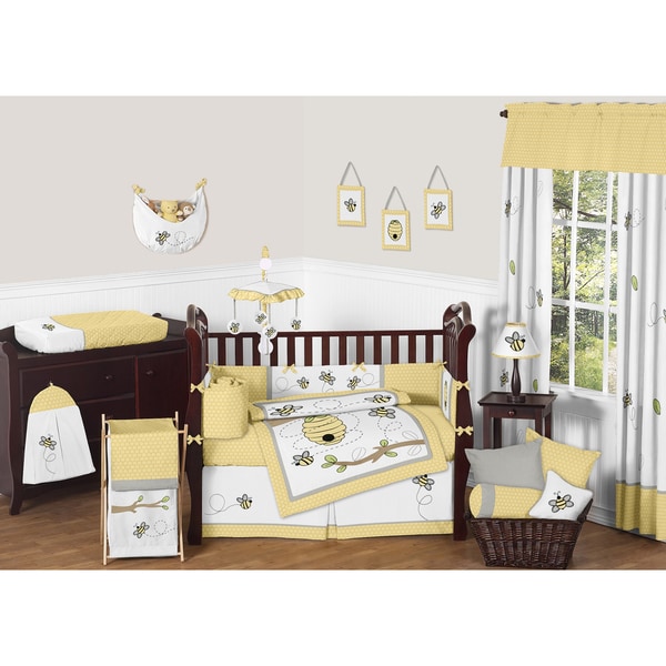 bumble bee crib set