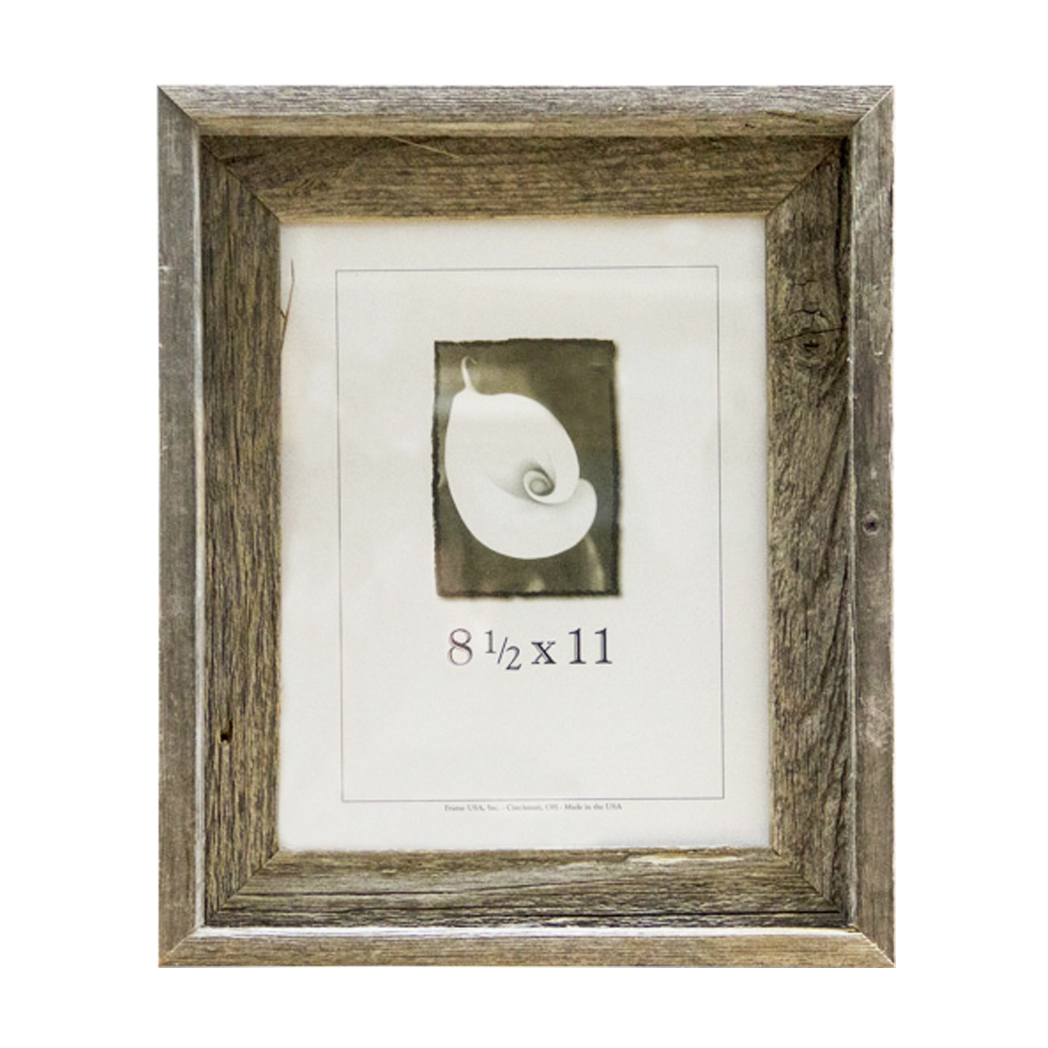 Shop Barnwood 8.5 x11 Picture Frame - Free Shipping On Orders Over $45 ...