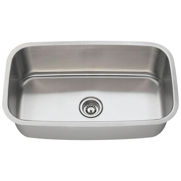 Shop 3118 Single Bowl Stainless Steel Kitchen Sink Free Shipping