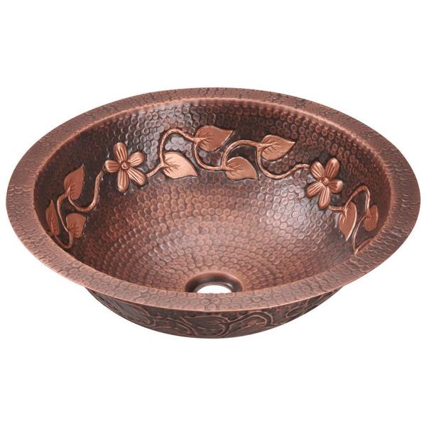 Shop 923 Single Bowl Copper Bathroom Sink Free Shipping Today