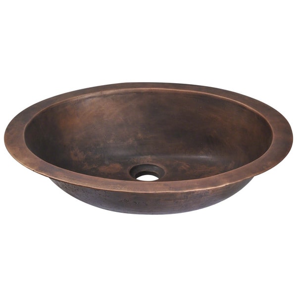 MR Direct 950 Single Bowl Bronze Bathroom Sink