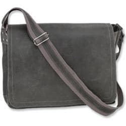 grey messenger bag