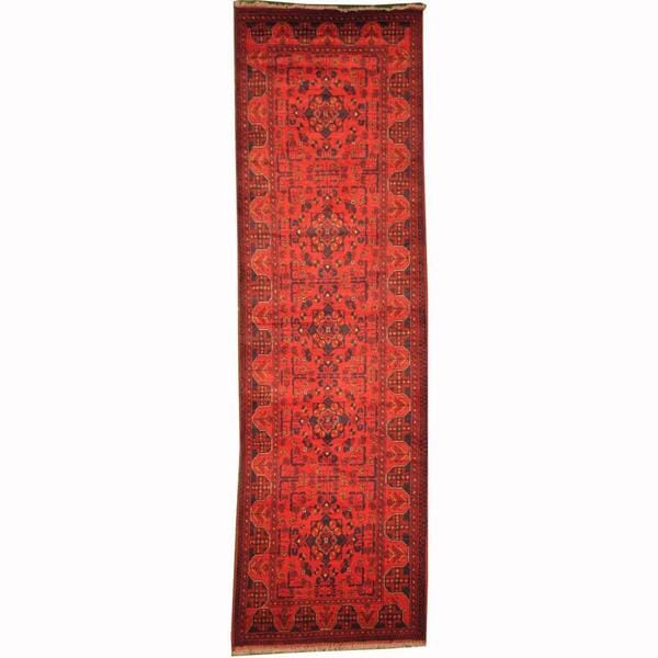 Handmade Herat Oriental Afghan Tribal Khal Mohammadi Wool Runner (Afghanistan) - 2'10 x 9'6