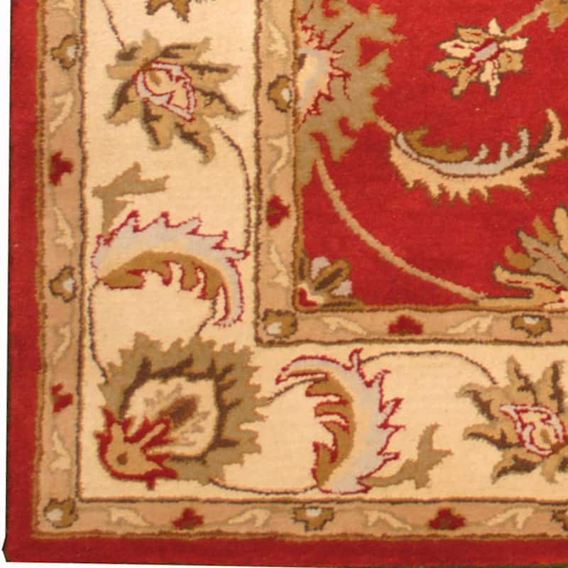 Handmade Tabriz Wool Rug (India) - 8' x 10'