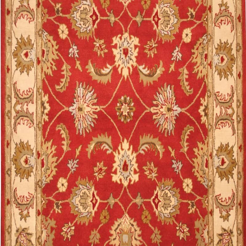 Handmade Tabriz Wool Rug (India) - 8' x 10'