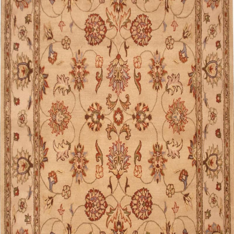 Handmade Tabriz Wool Rug (India) - 8' x 10'