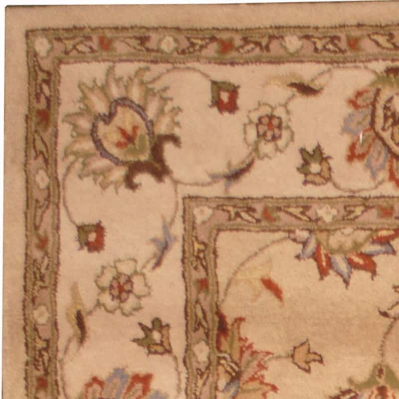 Handmade Tabriz Wool Rug (India) - 8' x 10'