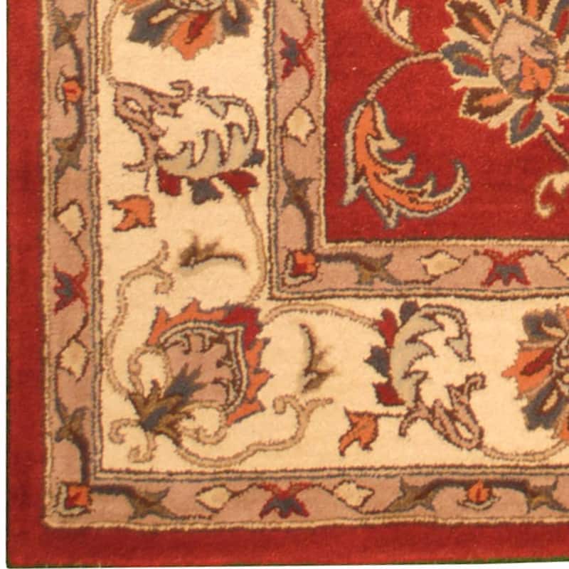 Handmade Tabriz Wool Rug (India) - 8' x 10'