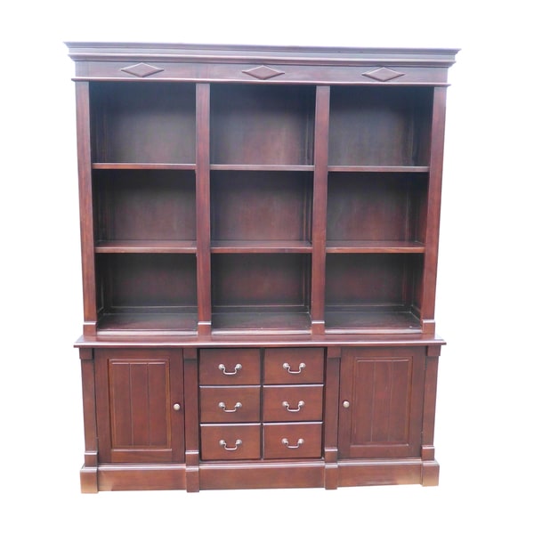 Shop DArt Collection Large Open Front Curio Bookcase Free Shipping