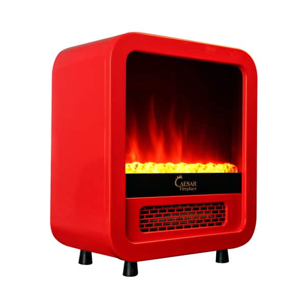 Shop Caesar Hardware Mini Portable Electric Fireplace