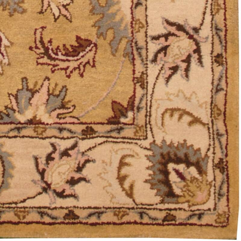 Handmade Tabriz Wool Rug (India) - 5' x 8'
