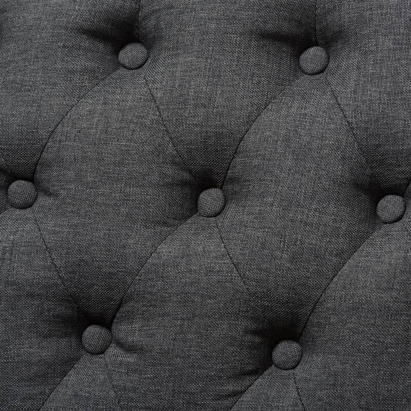 Porch & Den Gowanus Upholstered Button-tufted Modern Club Chair