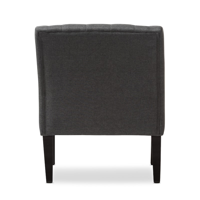 Porch & Den Gowanus Upholstered Button-tufted Modern Club Chair