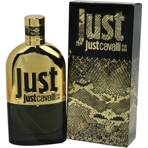 roberto cavalli just gold for him