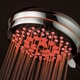 preview thumbnail 4 of 8, HotelSpa Ultra-Luxury 7-setting LED Hand Shower with Chrome Face and Color-Changing Temperature Sensor