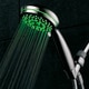 preview thumbnail 5 of 8, HotelSpa Ultra-Luxury 7-setting LED Hand Shower with Chrome Face and Color-Changing Temperature Sensor