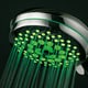 preview thumbnail 3 of 8, HotelSpa Ultra-Luxury 7-setting LED Hand Shower with Chrome Face and Color-Changing Temperature Sensor