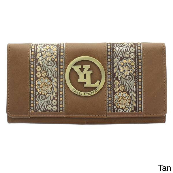 YL Fashion Women's Leather Bifold Wallet (As Is Item) Overstock