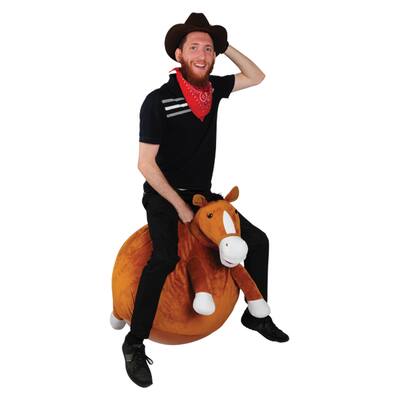 Waliki Toys Adult Plush Horse Hopper Ball
