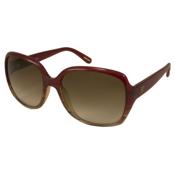 Givenchy Women's SGV814 Rectangular Sunglasses Free Shipping Today