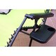Havenside Home Garden City Oversized Zero Gravity Chair with Sunshade and Drink Tray - Thumbnail 13