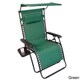 Havenside Home Garden City Oversized Zero Gravity Chair with Sunshade and Drink Tray - Thumbnail 8