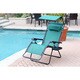 Havenside Home Garden City Oversized Zero Gravity Chair with Sunshade and Drink Tray - Thumbnail 18