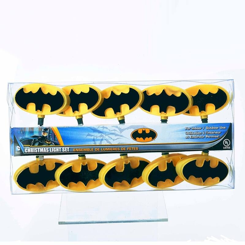 Kurt Adler 10-Light Batman Light Set