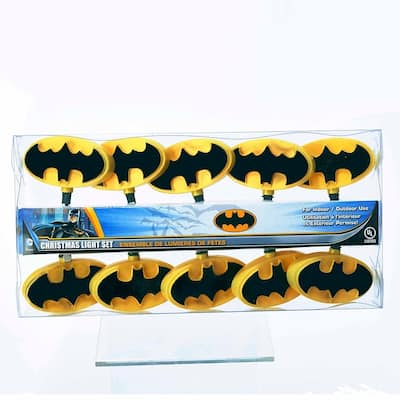 Kurt Adler 10-Light Batman Light Set