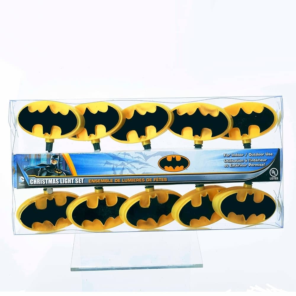 Kurt Adler 10-Light Batman Light Set