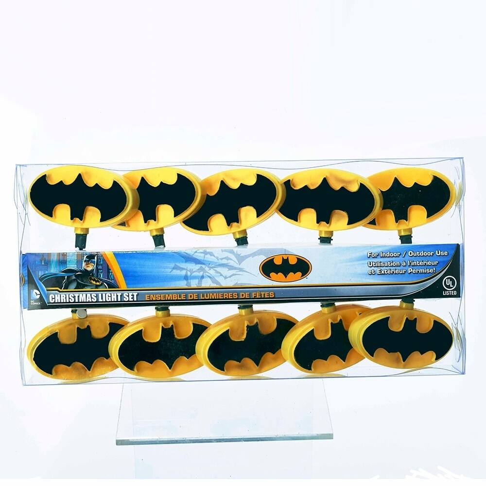 Kurt Adler 10-Light Batman Light Set