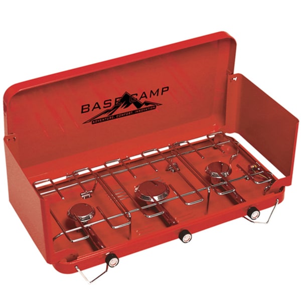 Basecamp Three Burner Red Stove   16730447   Shopping