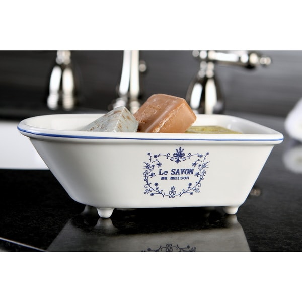 Le Savon Classic Clawfoot Tub Soap Dish