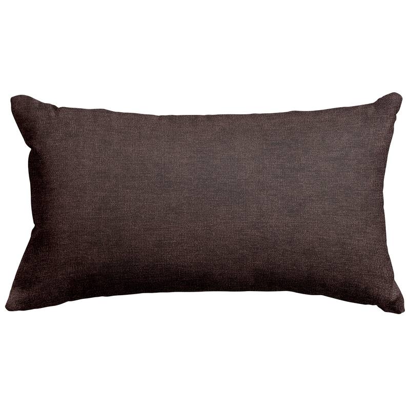 Majestic Home Goods Indoor Villa Small Decorative Throw Pillow 20 X 12 - Storm