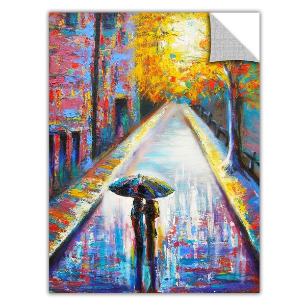 Susi Franco 'paris Back Street Magic' Removable Wall Art - Overstock 