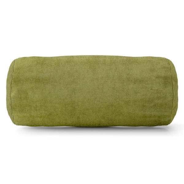 Shop Majestic Home Goods Indoor Villa Velvet Round Bolster