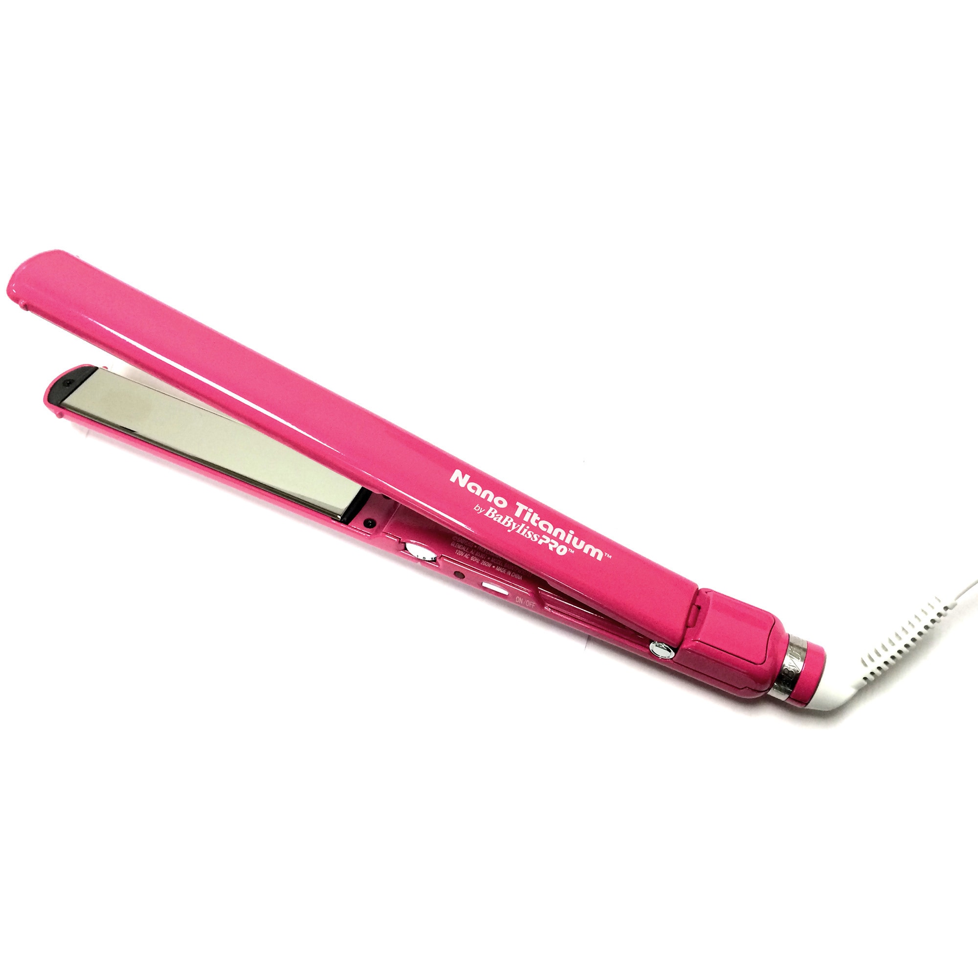 BaByliss Pro Nano Titanium 1 Inch Pink Straightening Iron Db5fe99d E338 4549 A36a 79cb10d22320 