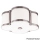 preview thumbnail 3 of 1, Hudson Valley Chandler 2-light Flush Mount