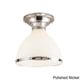 preview thumbnail 3 of 2, Hudson Valley Randolph 1-light Semi Flush