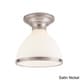 preview thumbnail 4 of 2, Hudson Valley Randolph 1-light Semi Flush