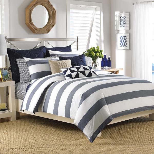 Nautica Lawndale Navy Euro Sham