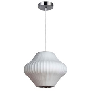 Legion Furniture 14 inch White Cocoon Ceiling Pendant   16732981