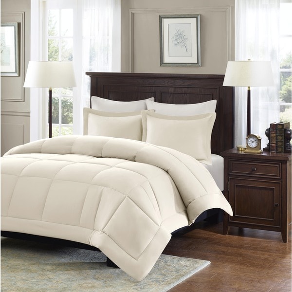 Madison Park Belford Microcell Down Alternative 3 Piece Comforter Set