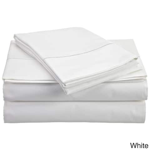 White Egyptian Cotton Sheet Sets Online At Our Best Luxury Solid Egyptian Cotton 800 Thread Count Deep Pocket Sheet Set