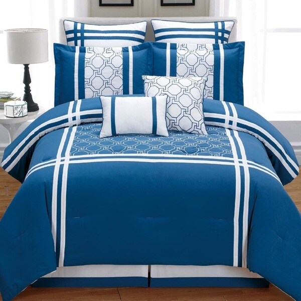 Fashion Street Aegean 8-piece Comforter Set