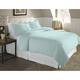 Pointehaven 200 GSM Superior Flannel Solid Color Duvet Cover Set - Silver Grey - Twin/Twin XL/Twin XL - 2 Piece