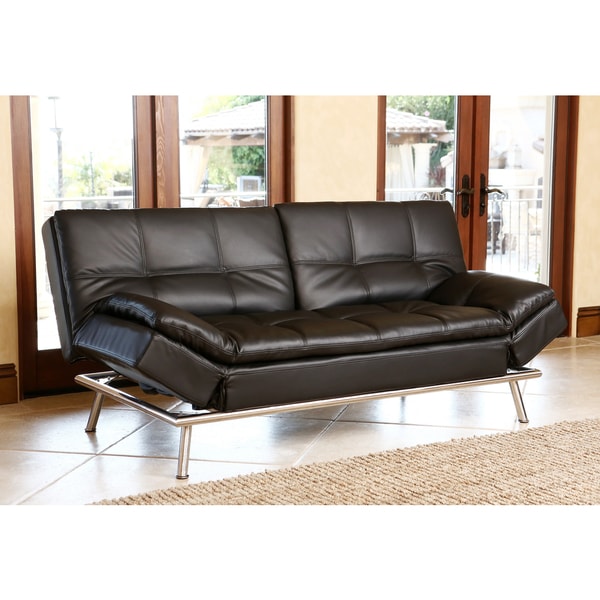 ABBYSON LIVING Marquee Black Convertible Sofa